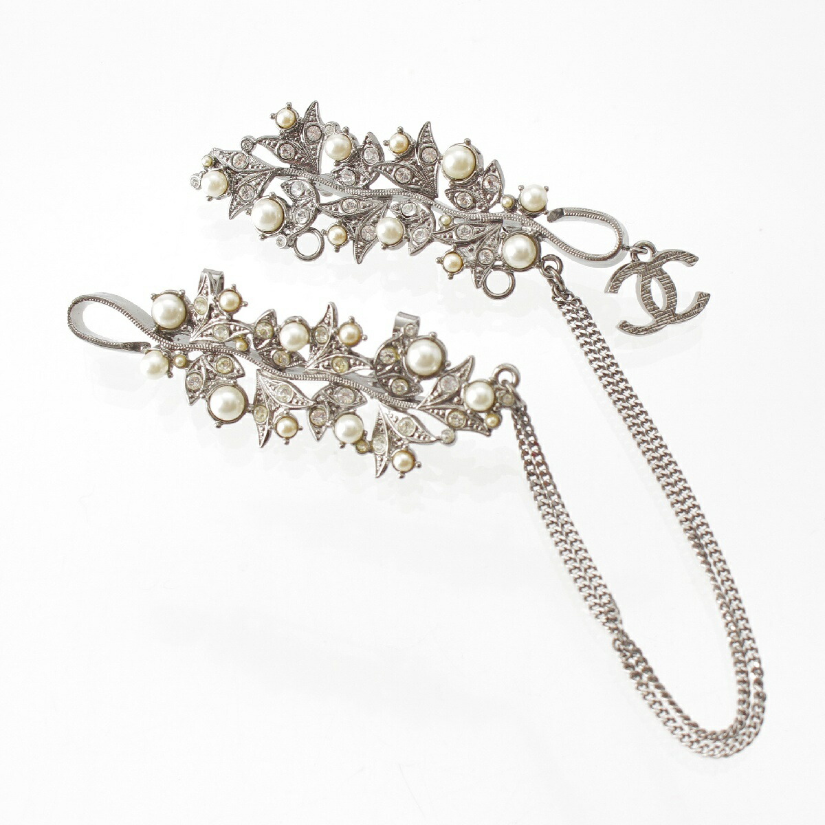 楽天市場】シャネル CHANEL 05A ココマーク クリスタル パール