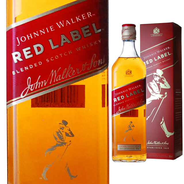 古酒 ☆ JOHNNIE WALKER RED LABEL（ジョニー ウォーカー レッドラベル