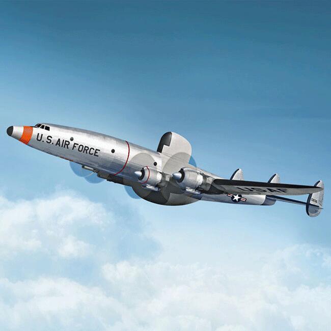 楽天市場】アメリカ空軍 EC-121 ウォーニングスター 1/144スケール