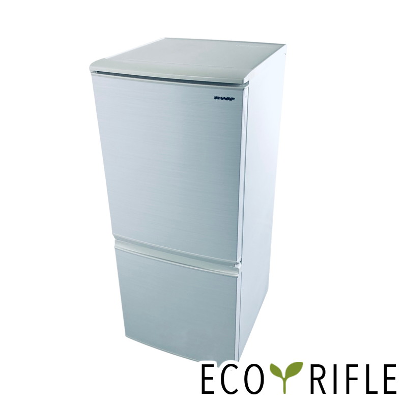 SHARP シャープ 冷蔵庫 SJ-D14F-W 2020年製 273