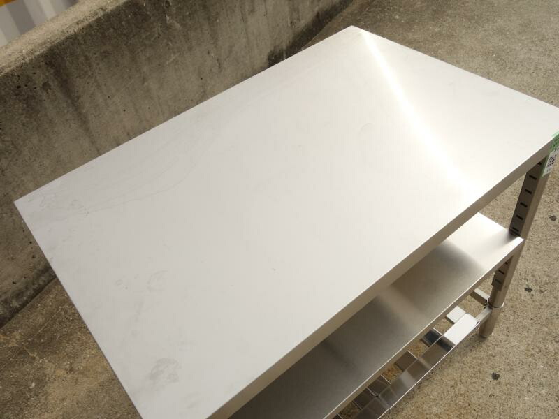 楽天市場】【中古】M▽ 業務用 厨房 作業台 棚 ステンレス 幅900×奥行