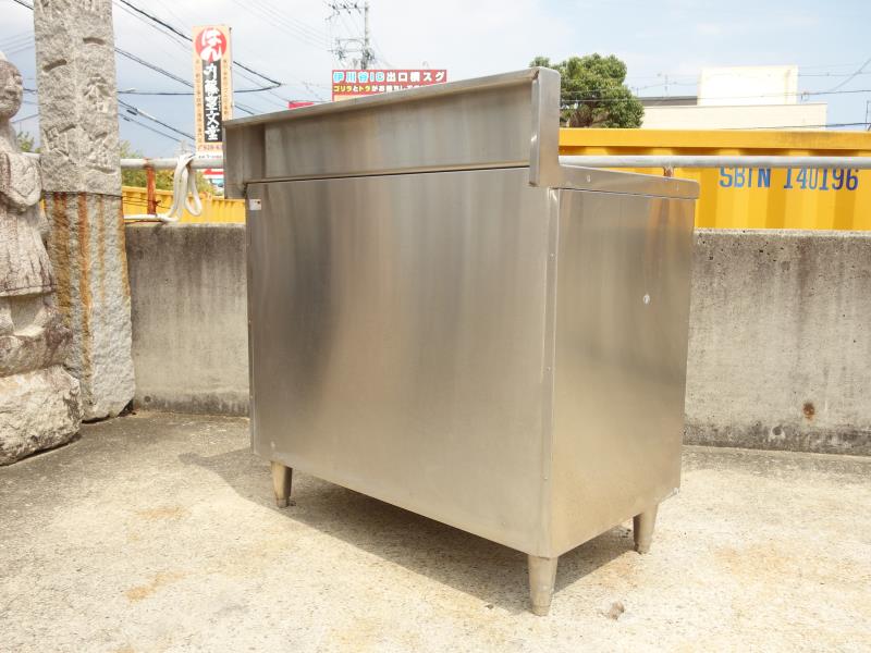 中古】D▽業務用 厨房 作業台 棚 ステンレス バックガード (Fe1827