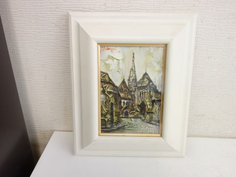 中西甚三郎1906年生まれF6号の秀作です 中西甚三郎1906年生まれF6