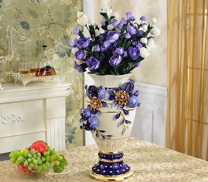 楽天市場】A054323高級花瓶 かびん 花器 花入れフラワーベース