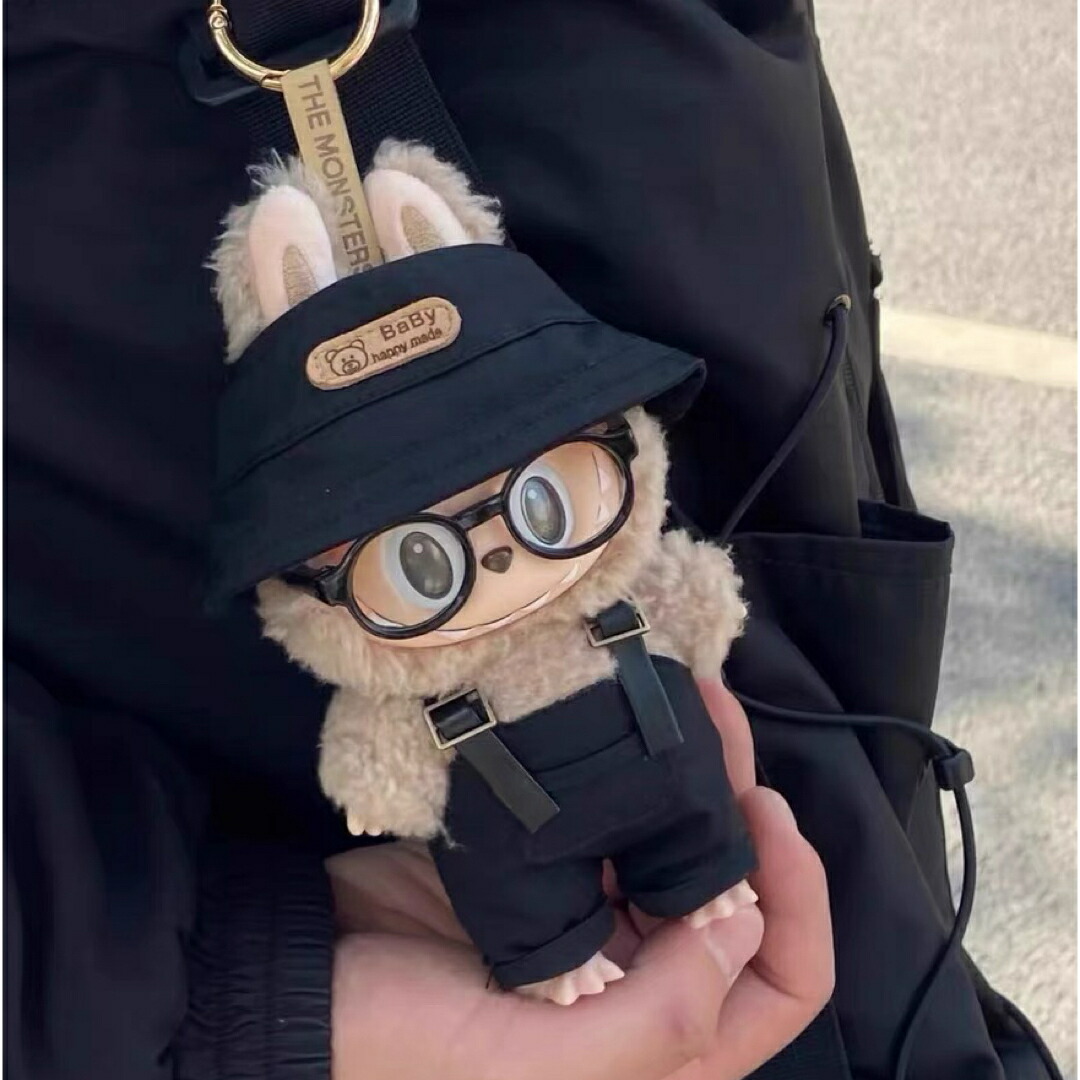 楽天市場】A065340新品2点セット labubuラブブぬいぐるみ服17cm着せ