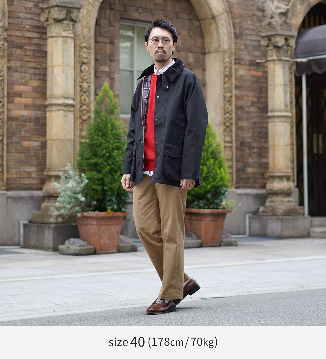 未使用BARBOUR BEDALE SHOWERPROOF ノンオイル40
