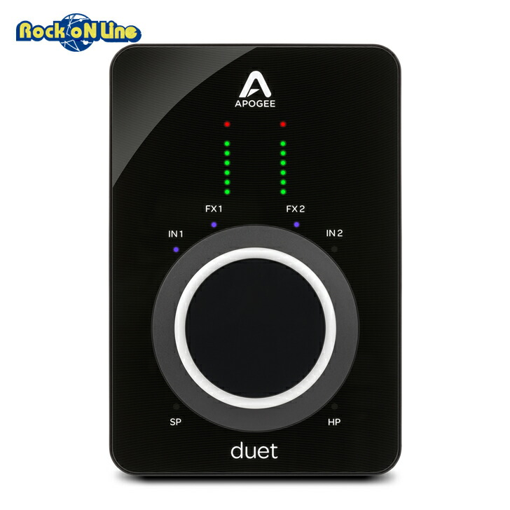 楽天市場】Apogee Duet 3【USBオーディオインターフェイス】 : Rock oN