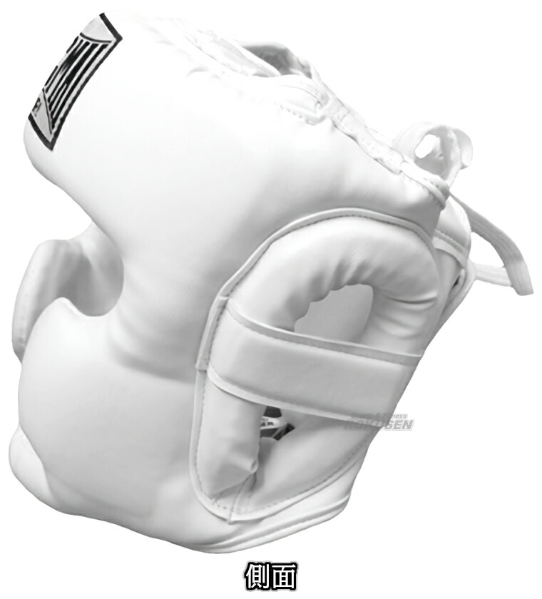 BOXER ISAMI ヘッドギア 白 Lサイズ BOXER ISAMI ヘッドギア 白 L