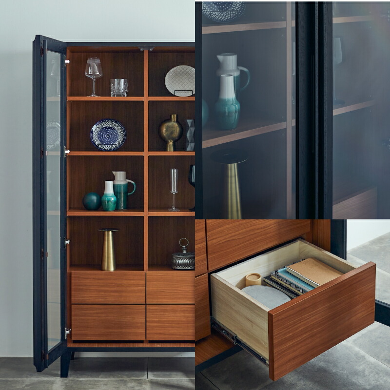 楽天市場】【公式】キャビネット 木製 収納棚 リビング 収納 棚 ラック