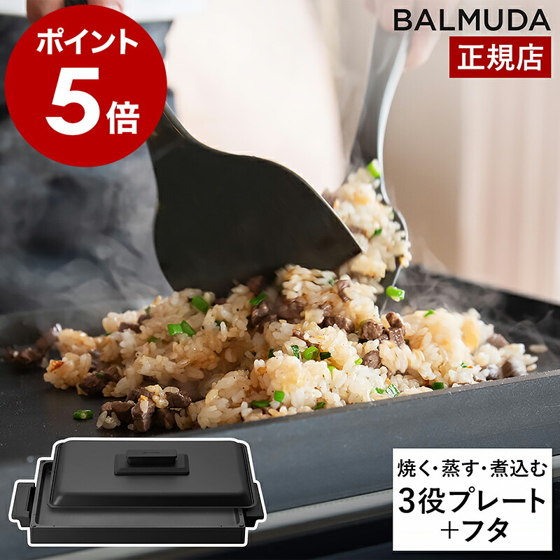 未開封 未使用 BALMUDA The Plate Pro Black 新品未開封 バルミューダ