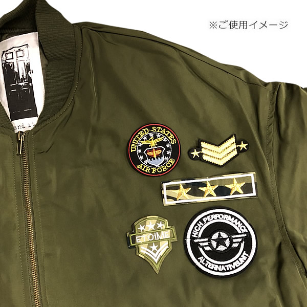 100枚セット】ミリタリー ミックスワッペン（新品） 100枚セット