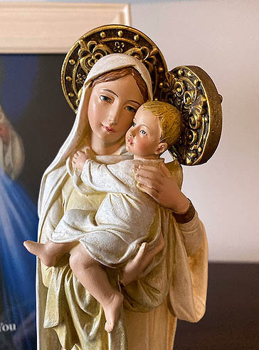 楽天市場】創業祭！クーポン祭り！即納！愛すべき御母 聖母マリアと