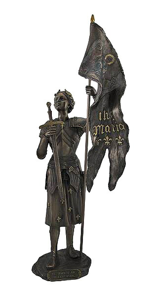 アンティーク フランス ジャンヌダルク ペーパーナイフ 騎士の百合紋