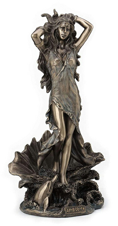 女神アプロディーテーの像高さ:62.5 cm 女神アプロディーテーの像高さ