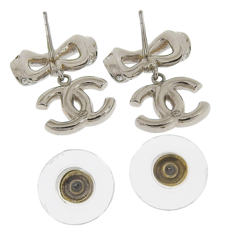楽天市場】【中古】 シャネル CHANEL ココマーク リボン ピアス ライン
