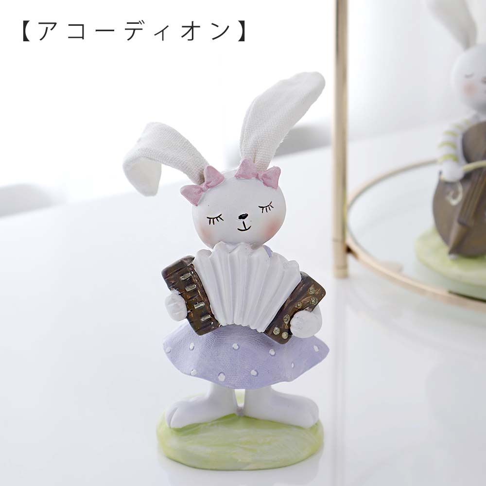 楽天市場】ラビット楽団 うさぎ ウサギ ニューフェアリー 置物