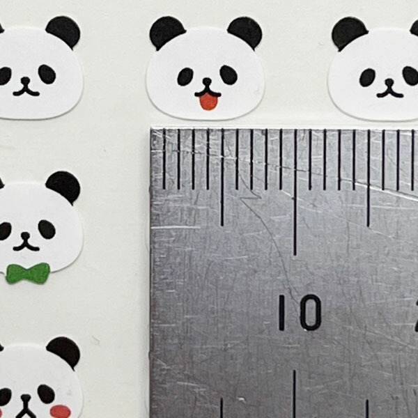 楽天市場】ペタペタシールパンダ (WE-FL15) 【ネコポス便可