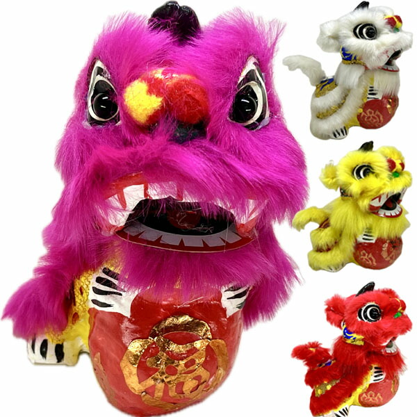 楽天市場】獅子舞 置物 【送料無料】（沖縄別途700円） ｜ライオン