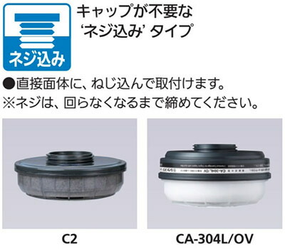 楽天市場】GM164/GM164_1 1個 面体のみ 吸収缶別売 伝声器付 ガス濃度