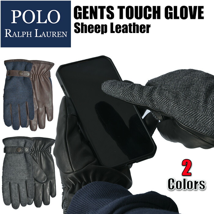 楽天市場】ラルフローレン 手袋 スマホ対応 メンズ レザー POLO RALPH