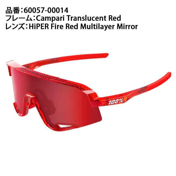 楽天市場】100%(ワンハンドレッド) スポーツサングラス SLENDALE