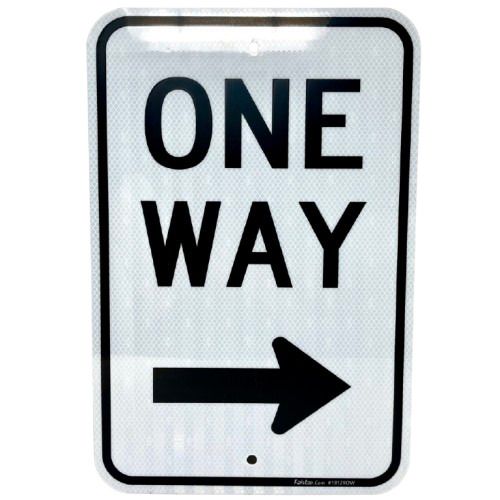 楽天市場】ONE WAY 看板 ワンウェイ 一方通行標識 反射 反射シート