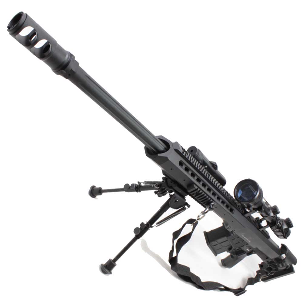 楽天市場】※最安値に挑戦中!! SNOW WOLF BARRETT MRAD 電動ガン BK