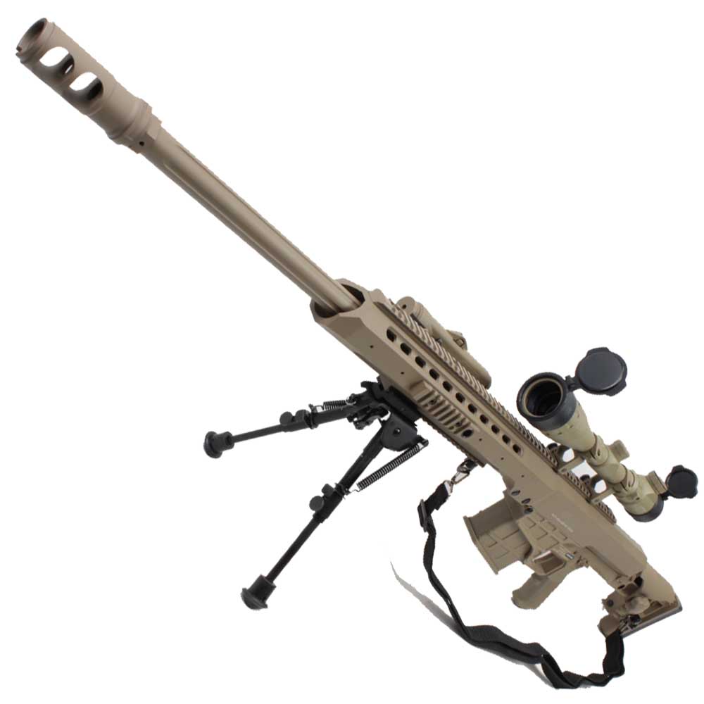 楽天市場】SNOW WOLF BARRETT MRAD 電動ガン TAN : スカイスター