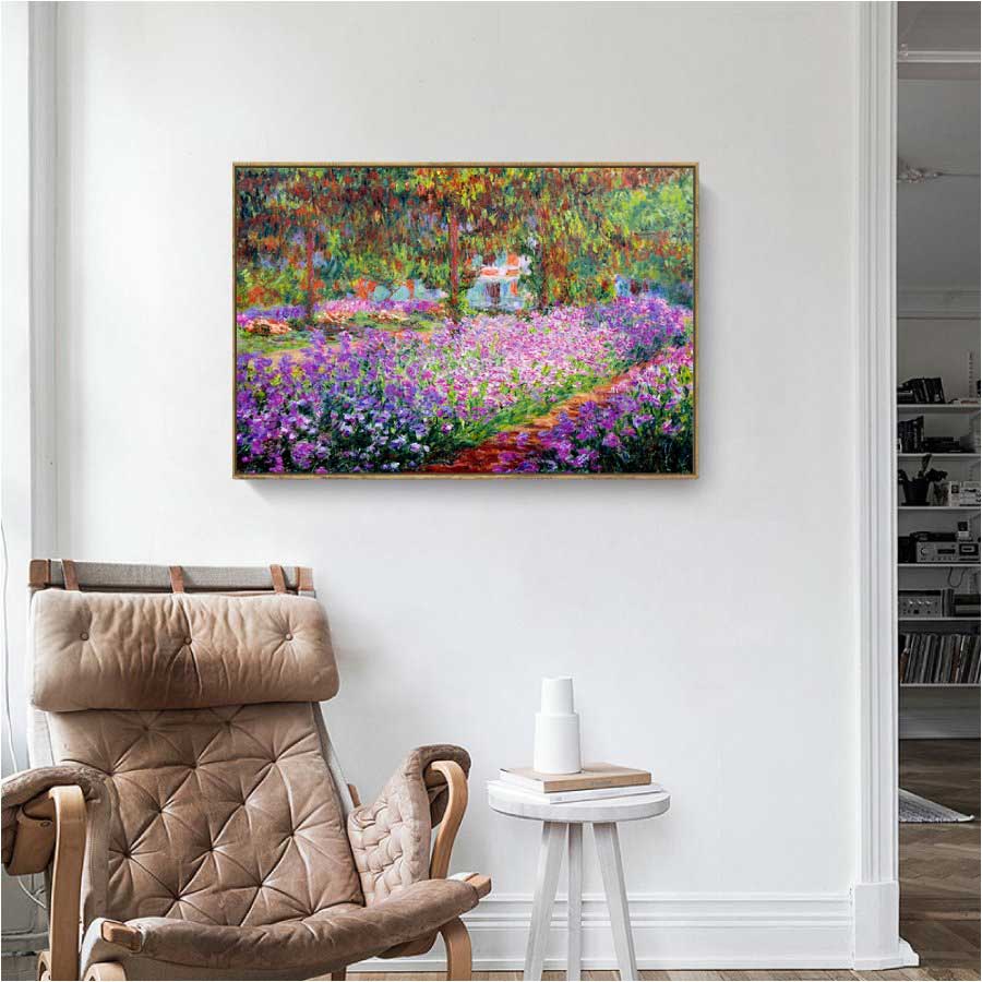 絵画 インテリア 絵 額付き(黒）油絵 uF6-062403 風景 絵画 インテリア