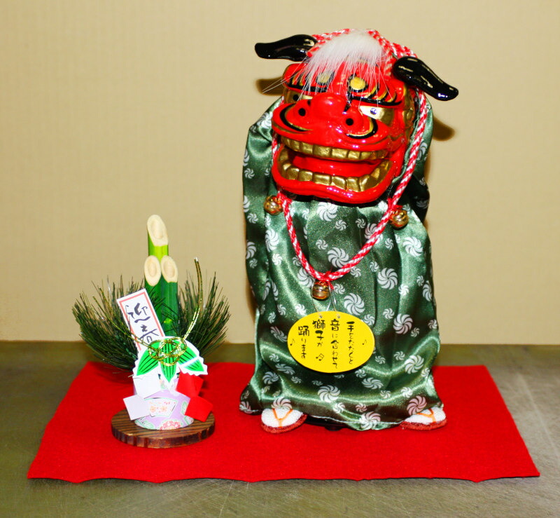 楽天市場】かわいい 踊る 獅子舞 ダンシング獅子舞 M 【中】 [回転