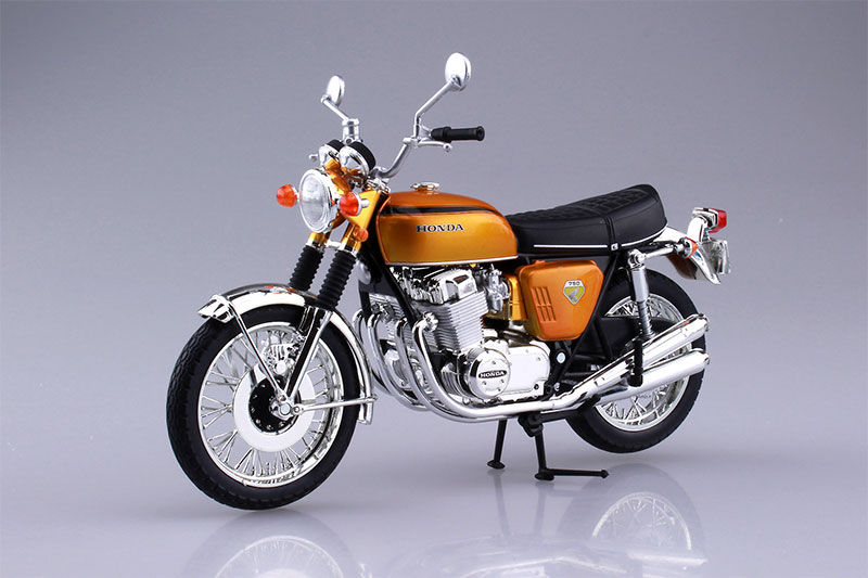 楽天市場】アオシマ プラモデル 1/12 完成品バイク ホンダ CB750FOUR