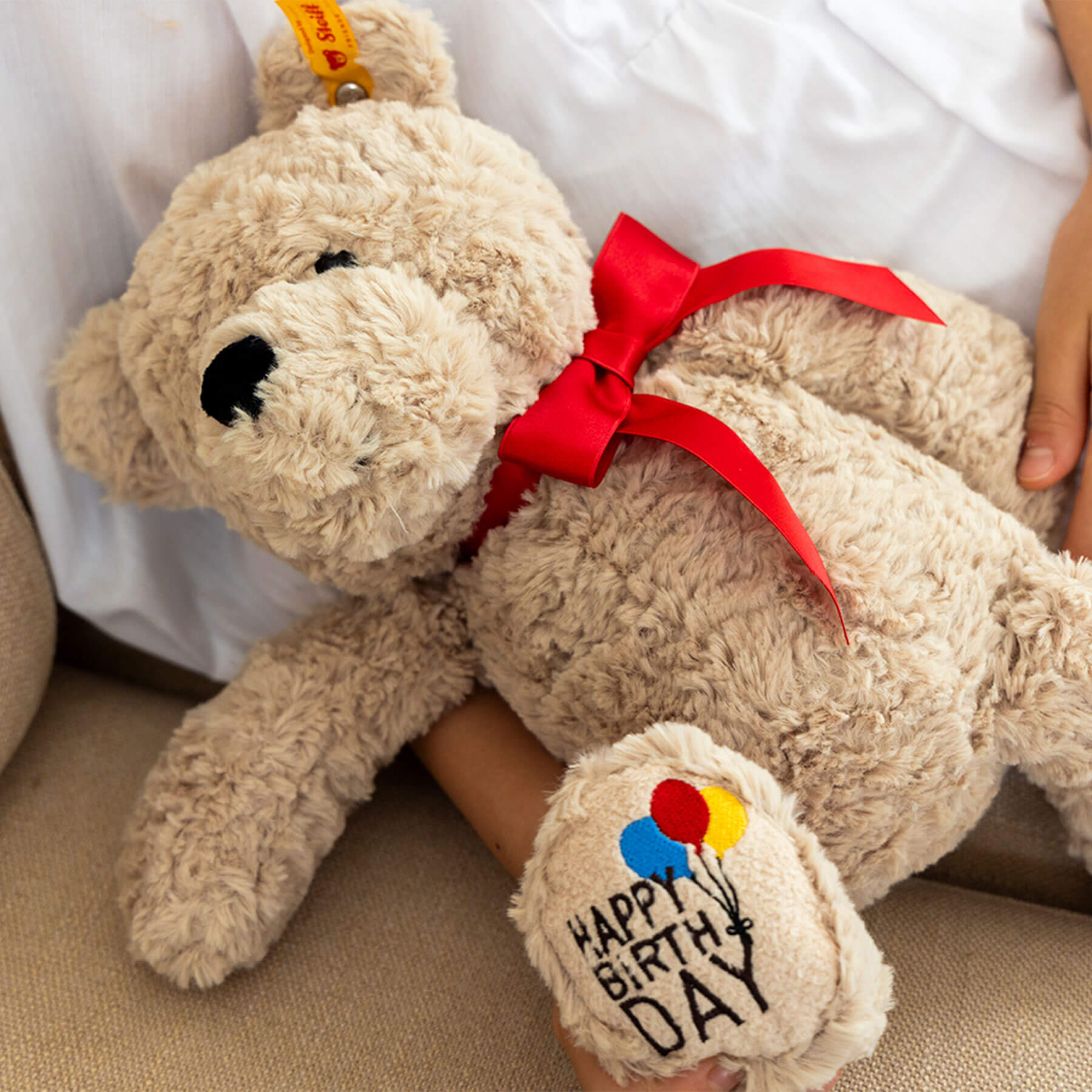 楽天市場】【シュタイフ公式】テディベアのジミー（ハッピーバースデー