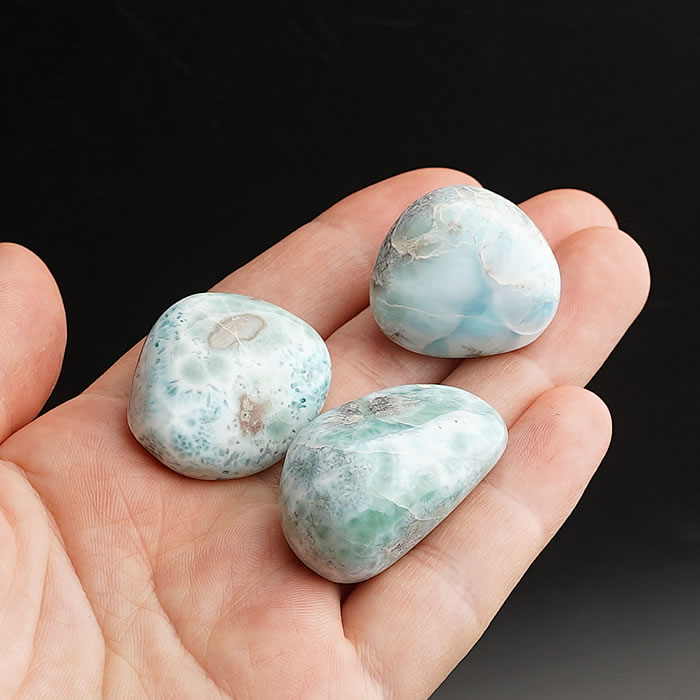 楽天市場】【数量限定】ラリマー タンブル 1個 天然石 パワーストーン