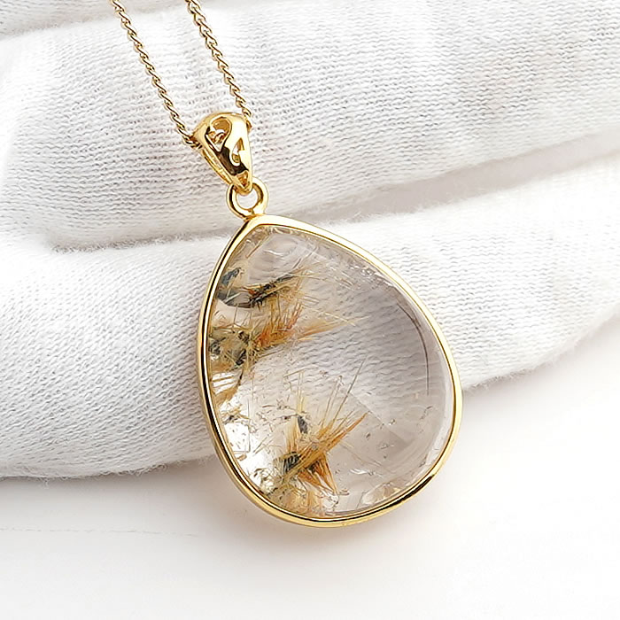 楽天市場】【一点物】ルチルクォーツ ガーデンルチルクォーツ