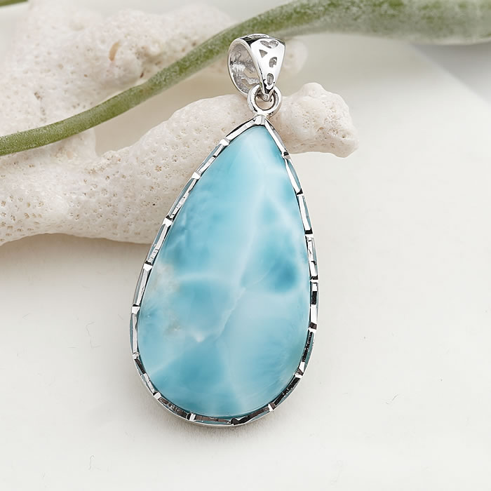 楽天市場】【一点物】【高品質】ラリマーAAA ペンダントトップ