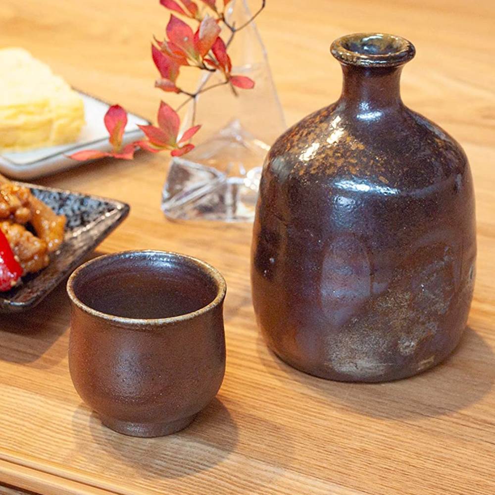 備前焼 徳利とチョコ ニトロ 備前焼 徳利とチョコ ニトロ 備前焼 徳利