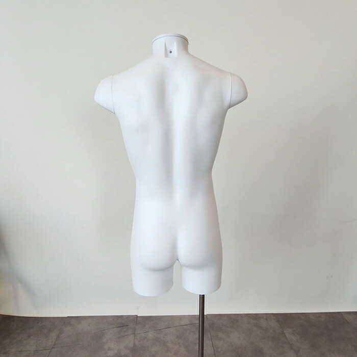 楽天市場】【業務用】PP製 紳士トルソー ホワイト 1台コスト