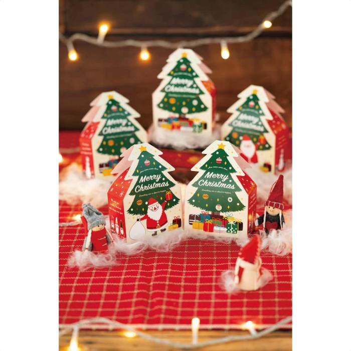 楽天市場】【20枚入り】クリスマスツリー型ギフトボックス送料無料