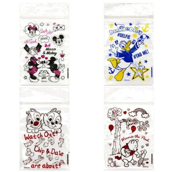 楽天市場】ジッパーバッグ キャラクター（袋｜日用消耗品）：日用品