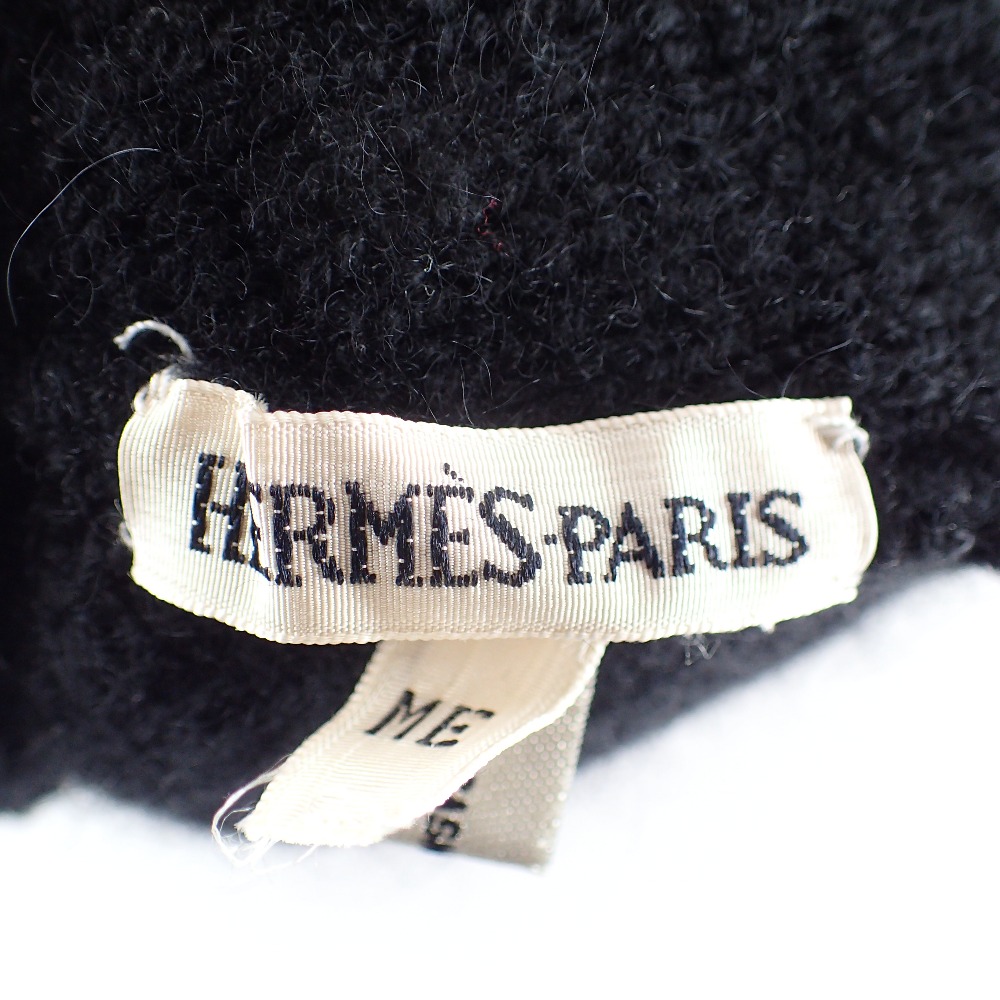 楽天市場】HERMES エルメス カシミヤ100% H柄 ニットキャップ