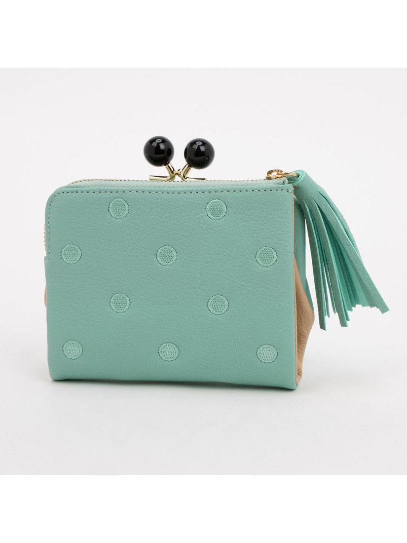 UN BILLION｜ペルケ perche / アクリル玉がま口2つ折り財布 | Rakuten