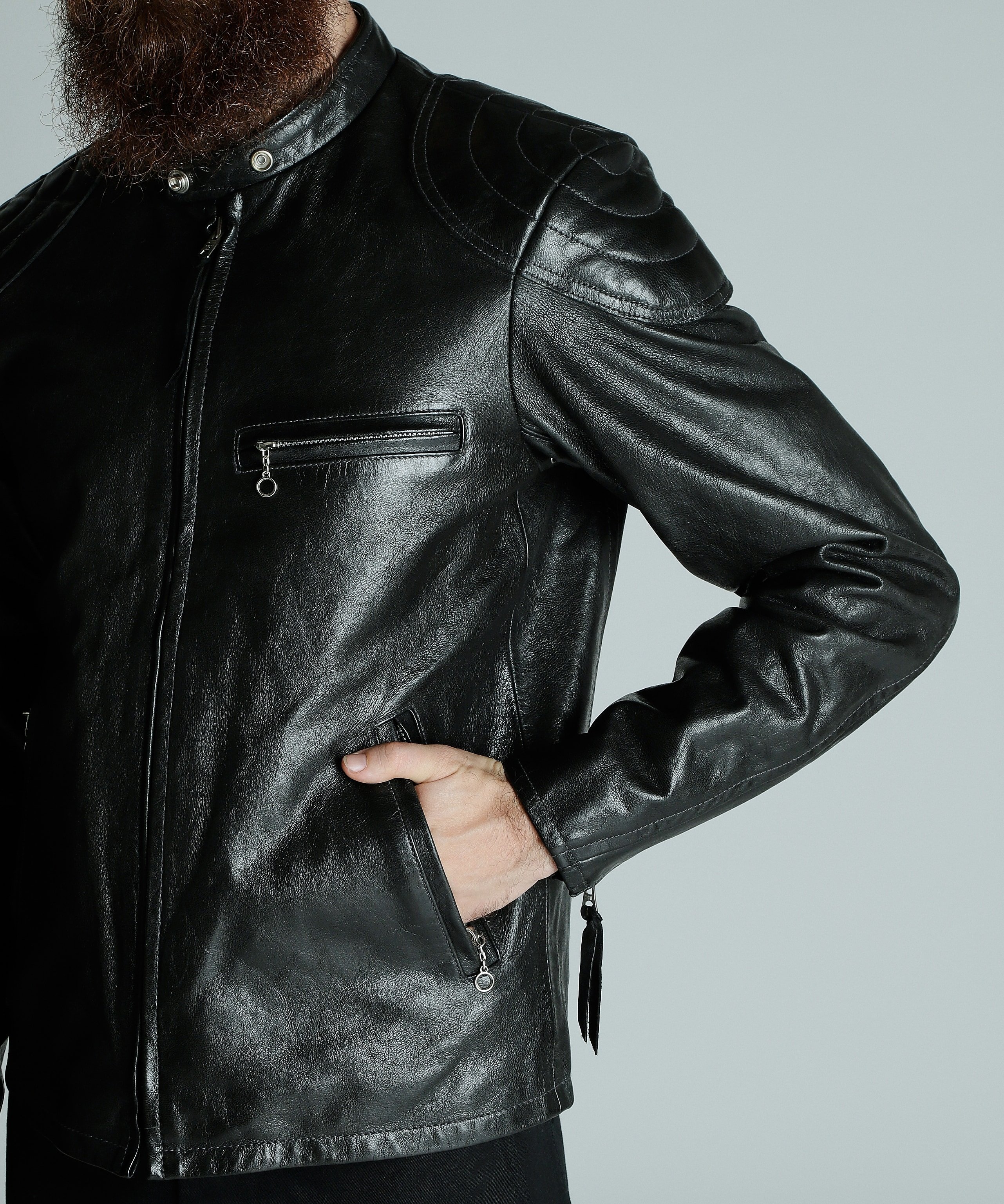 牛革】schott classic パデッド シングルライダース（M） アウトレット