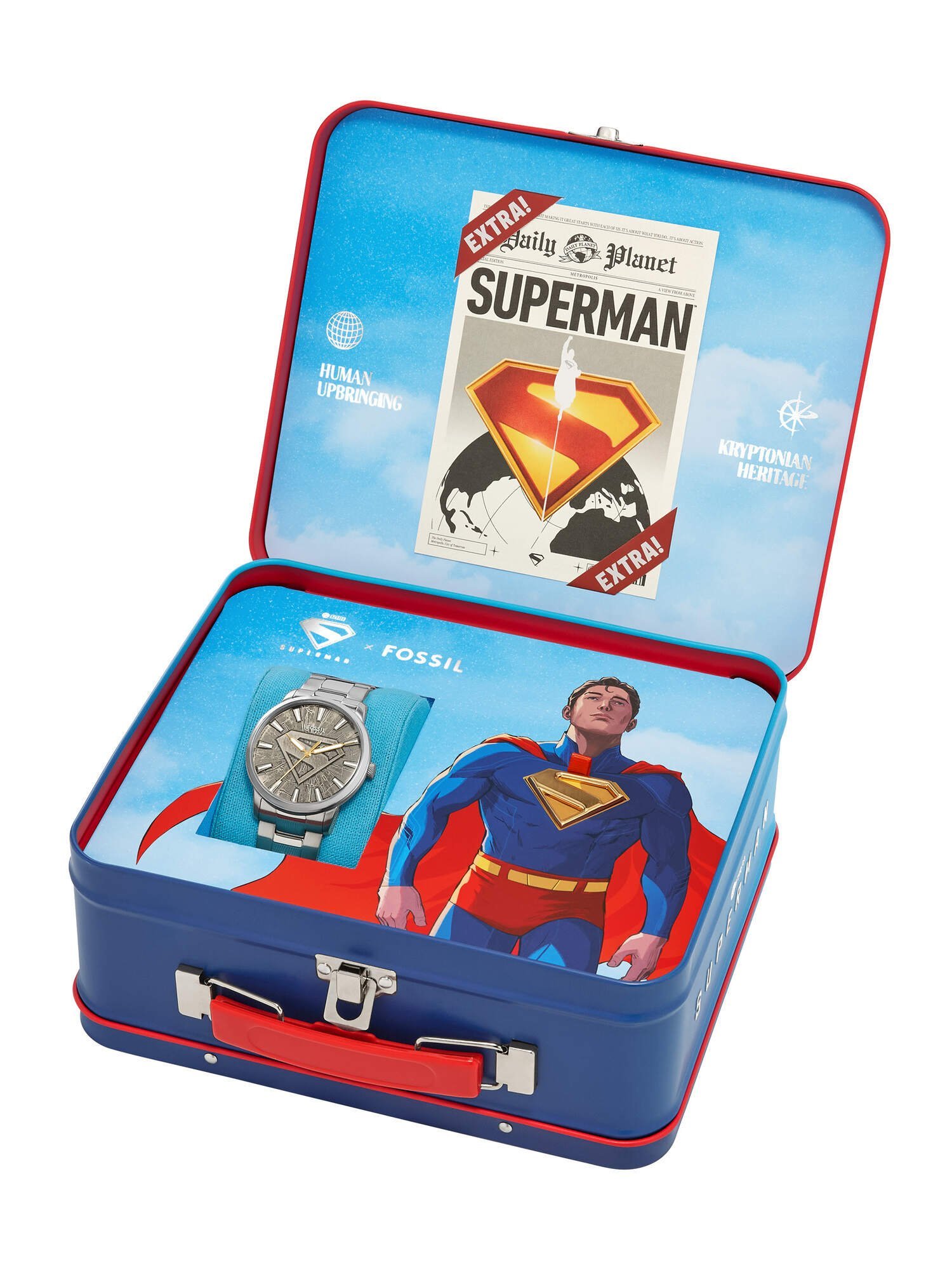 FOSSIL｜Superman x Fossil スーパーマン 限定版 腕時計 メンズ