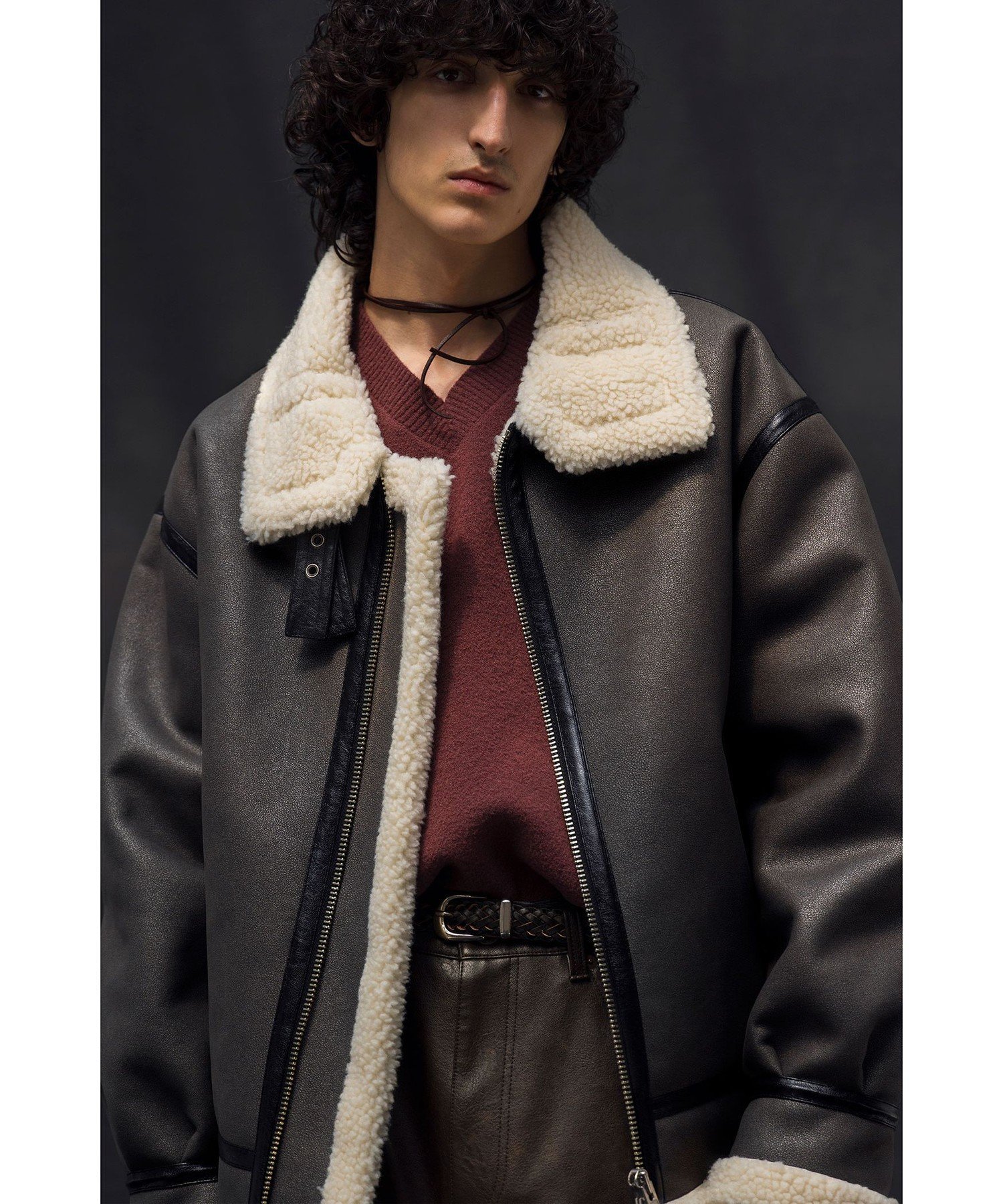 BEAUTY&YOUTH UNITED ARROWS｜ムートンライク B-3 ジャケット