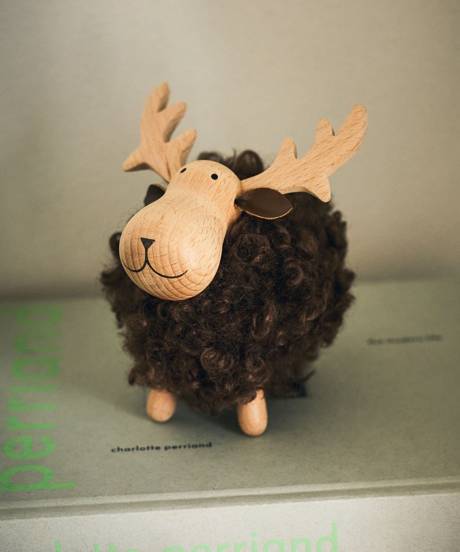 studio CLIP｜トナカイウッドオブジェ/ナチュラル [CHRISTMAS 2025