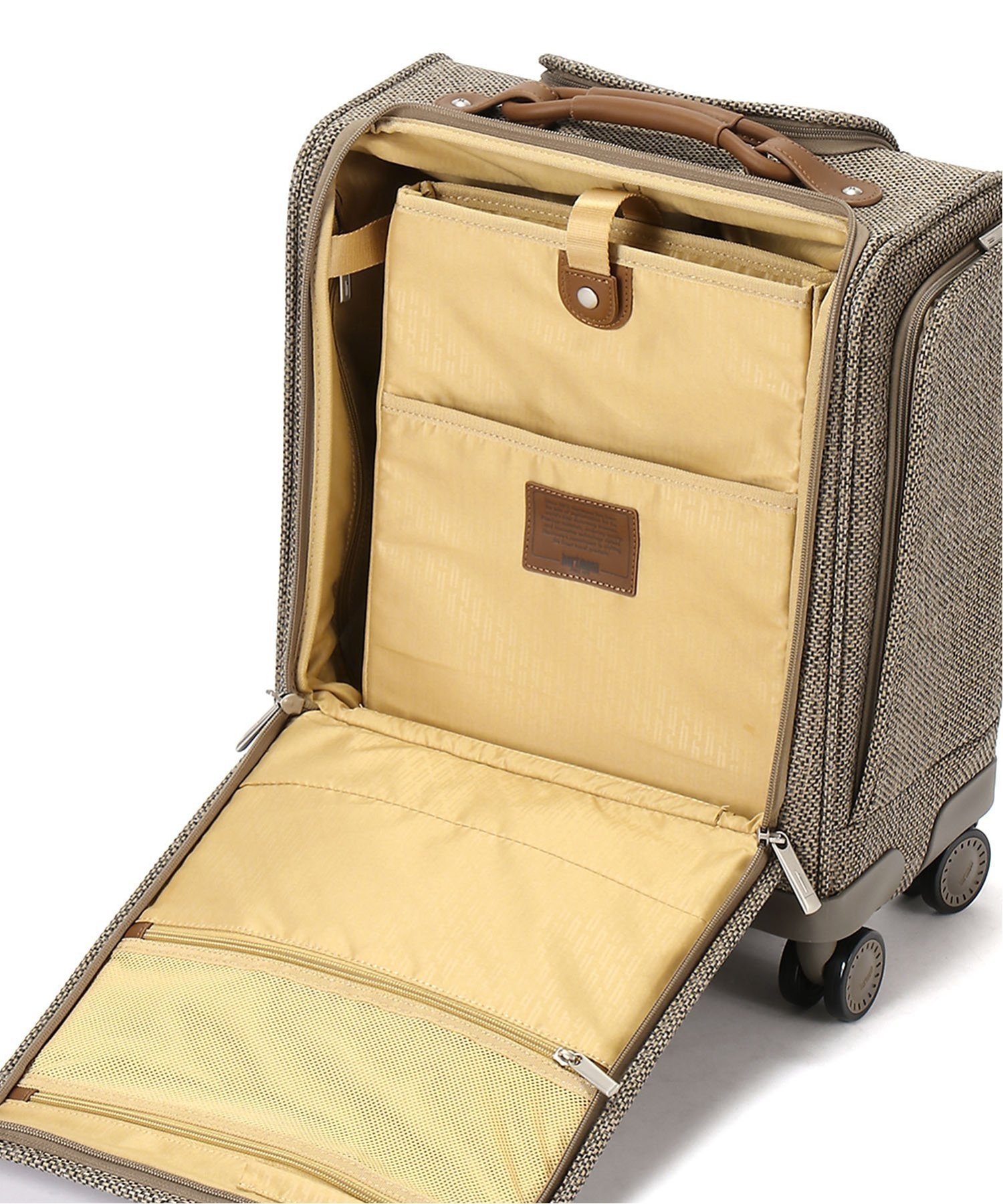 タグ付き✨ hartmann ツイード×レザー トラベルキャリーケース