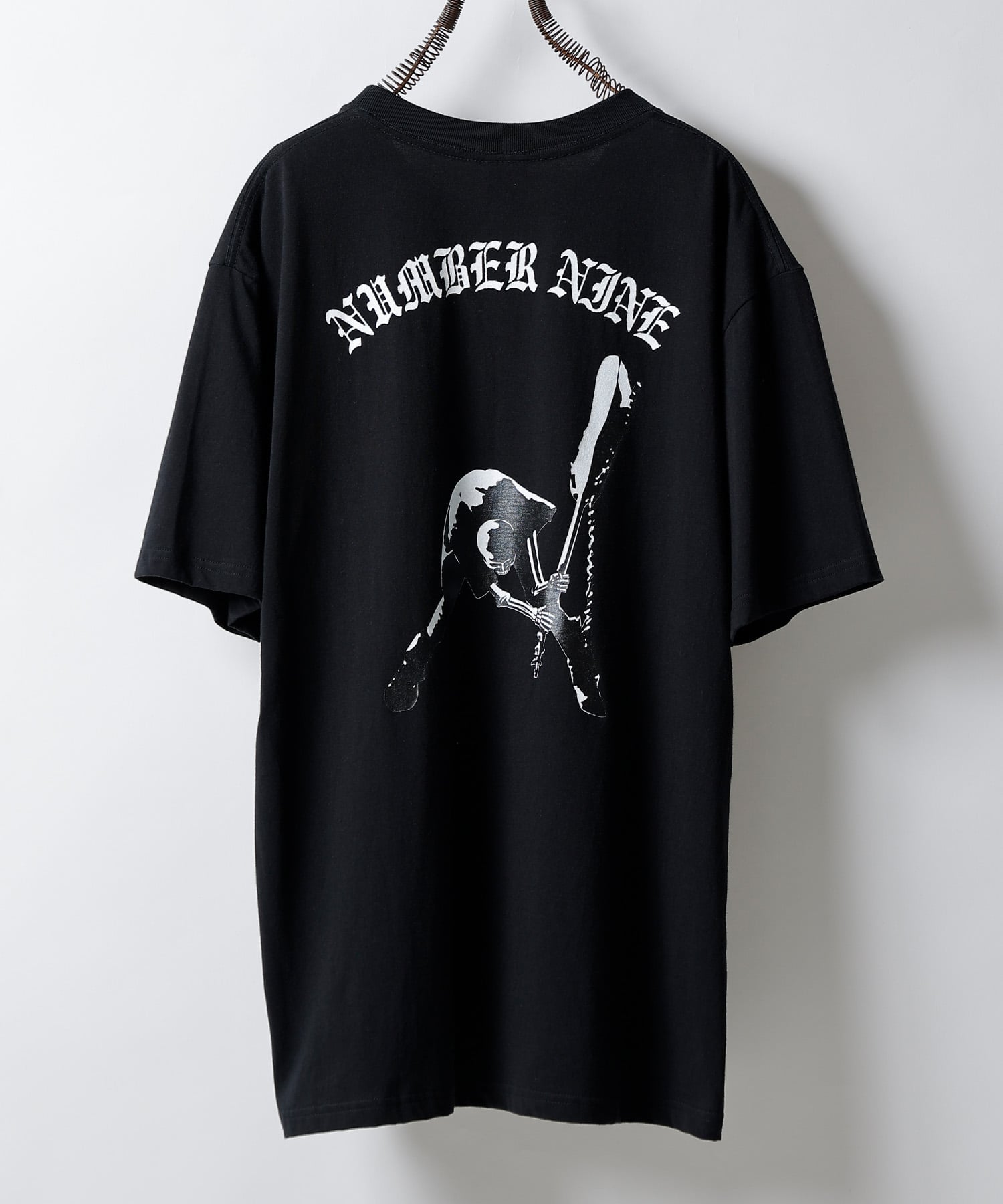 ナンバーナイン NOIR期 クローバー カラス Tシャツ【サイズ3