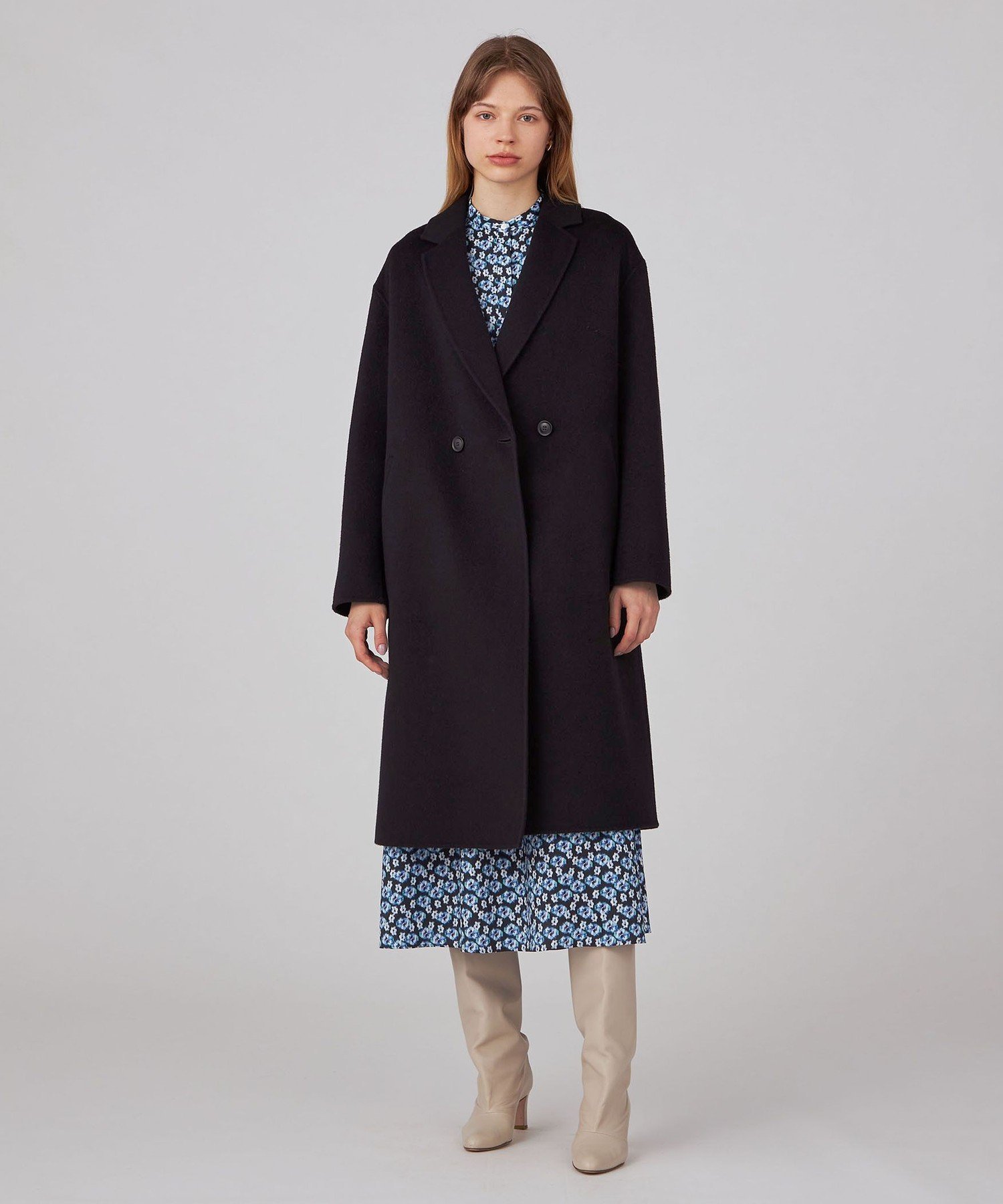 tomorrowland チェスターコート グレー