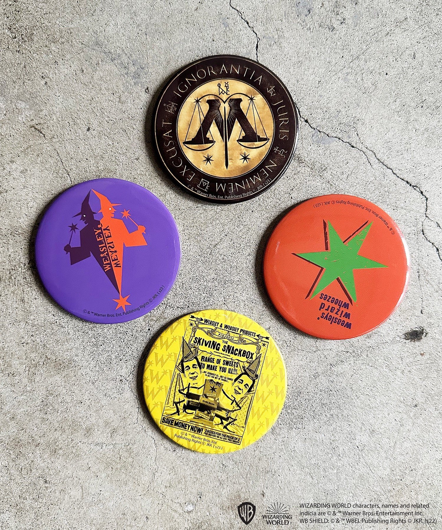 Magine｜FLAPPER:ハリー・ポッター モチーフ缶バッチミラー | Rakuten