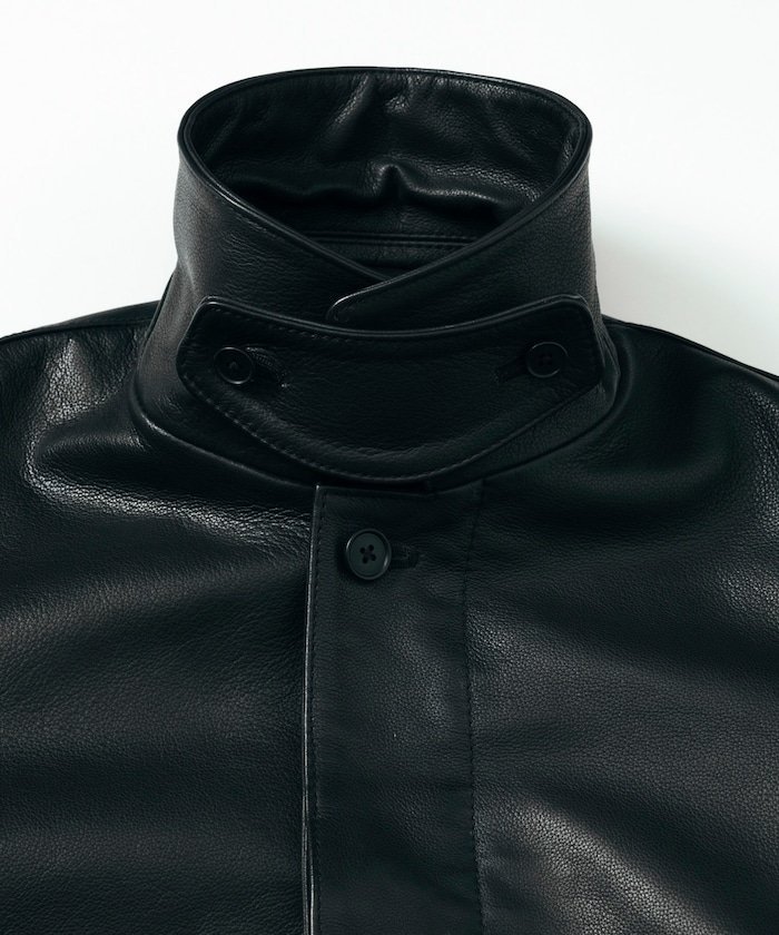 FREAK'S STORE｜Calf Leather ミニマル カーコート 25AW | Rakuten